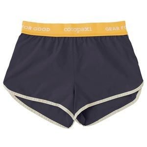 COTOPAXI Women’s Crux Short Grey w/ Yellow Waistband size Medium